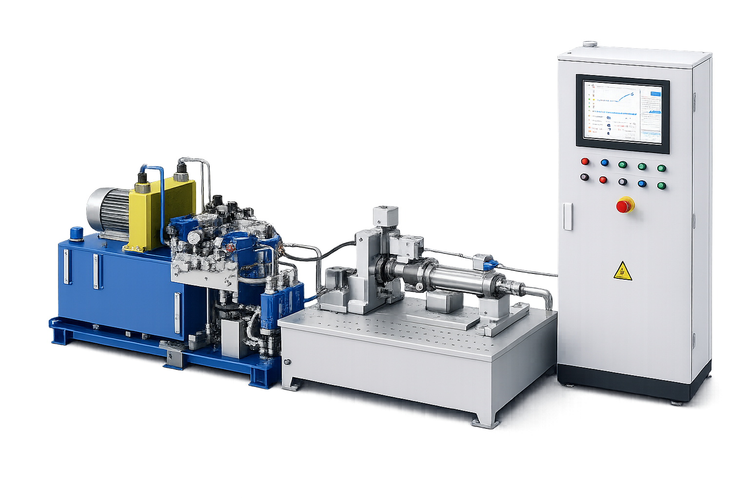 Servo-hydraulic test system